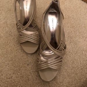 Chinese Laundry Strappy Shoes Size 8.5